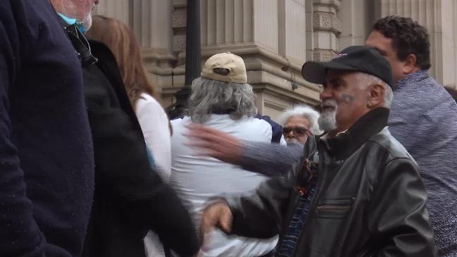 Elders meet at Vic parliament over treaty