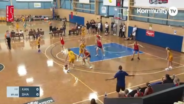 Replay: Australian Country Junior Basketball Cup Day 2 - TAS Kangaroos v SA Sharks (U16 Girls)