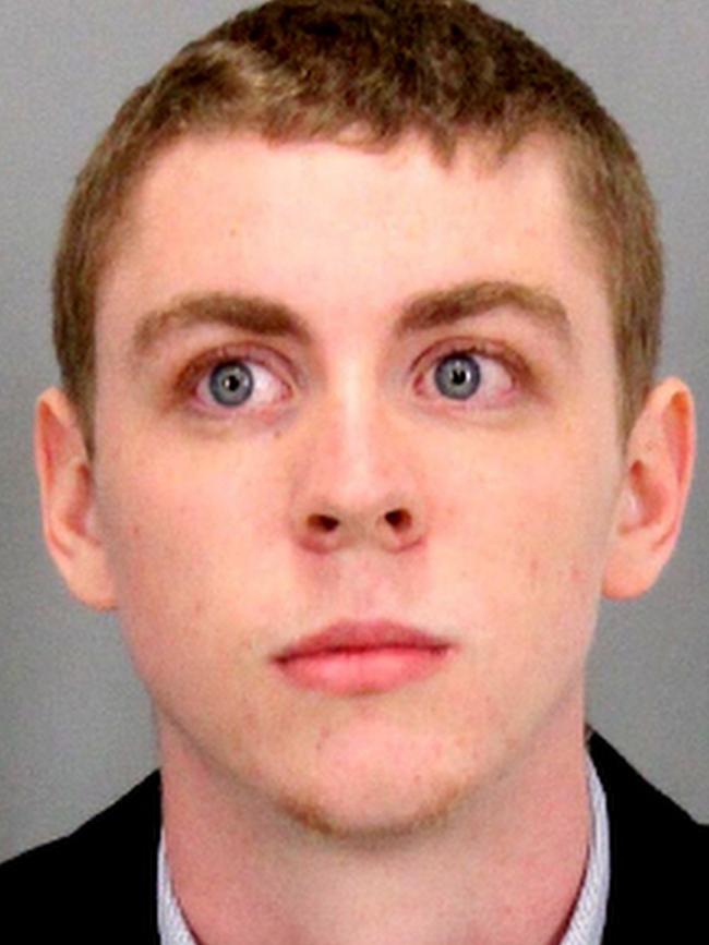 Brock Turner comes from a privileged background. Picture: Santa Clara County Sheriff via AP, File