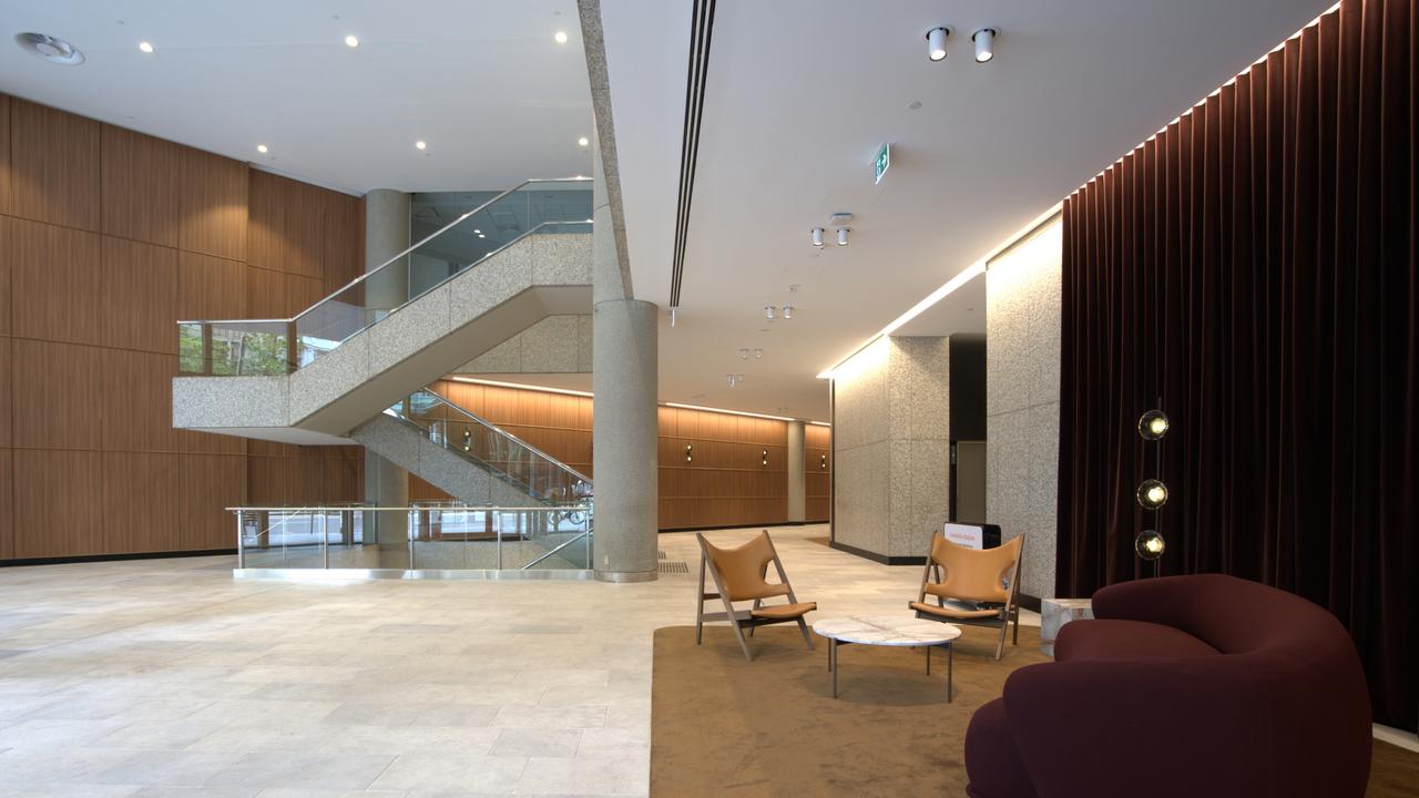 Inside the revamped tower at 100 King William St, Adelaide. Picture: Supplied by Quintessential