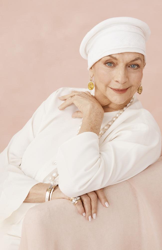Fashion legend Maggie Tabberer on the 90th cover of Australian Women's Weekly at 86. Photo: Supplied/Australian Women's Weekly.