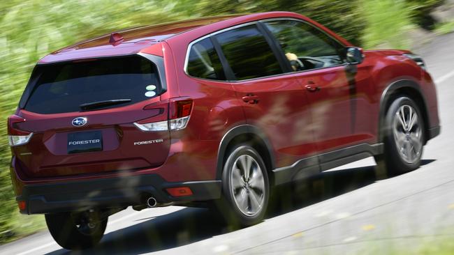 Subaru Forester: Cargo space has grown to 498L.