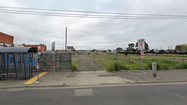 Coburg residents living near Sydney Rd received a notification from the Department of Transport and Planning informing them of a 15 and 16-storey affordable housing development. Picture: Google Maps.