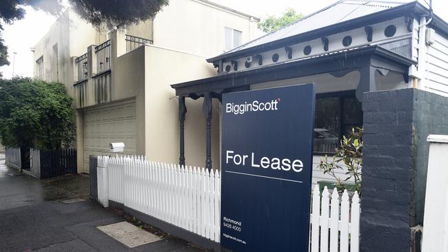 Landlords are unable to keep up with rising costs from new tenant-friendly laws and higher taxes, real estate agents have warned. Picture: NewsWire / Andrew Henshaw