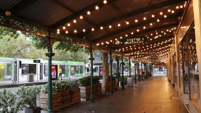 The market was deserted after being named an exposure site in February. Picture: David Crosling