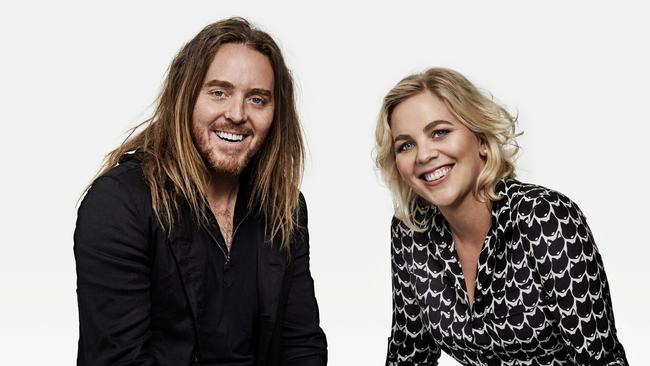 Tim Minchin and Nel Minchin. Picture: Supplied.