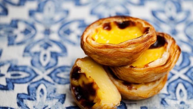 Portuguese custard tarts.