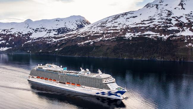 Royal Princess is among Princess Cruises' seven-strong fleet sailing in Alaska.