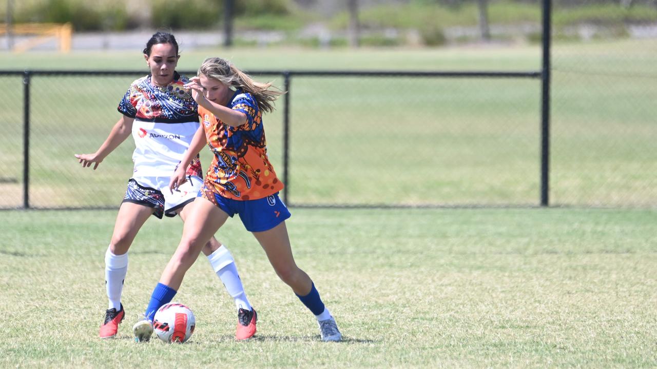 Queensland Indigenous Football's First Nations Indigenous Football Cup Thursday November 2, 2023. Picture, John Gass