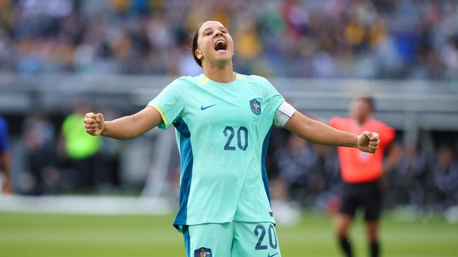 Sam Kerr is Asia’s best. Picture: James Worsfold/Getty Images