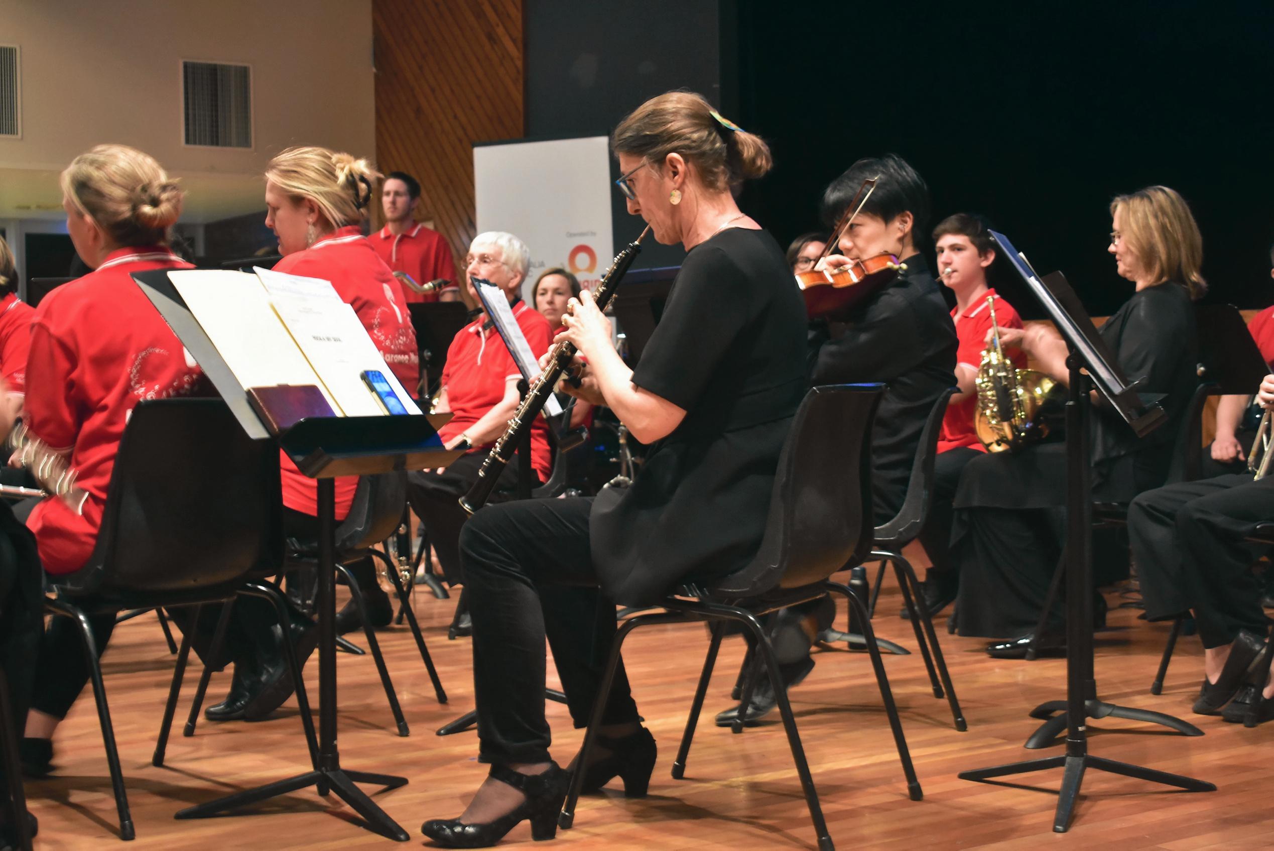 QSO community concert with Maranoa Music Inc. Picture: Jorja McDonnell