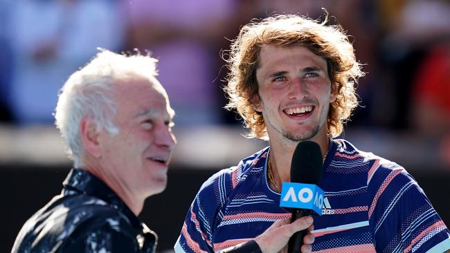 John McEnroe won’t be at the Aussie Open. Photo: AAP Image/Scott Barbour