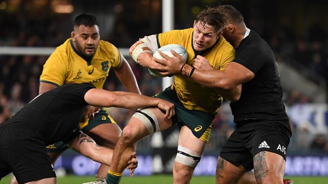 Regular Wallabies captain Michael Hooper has been rested for the match against Samoa. Picture: AAP