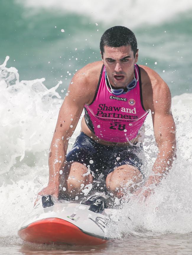 Braydon Cassamento on Day 1 of the Shaw and Partners Iron Man /Woman Series at North Burliegh. Picture: Glenn Campbell