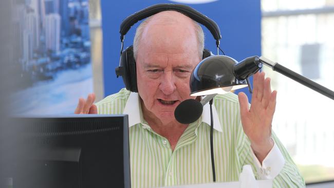 Alan Jones has unleashed on the government over its handling of the Ritz-Carlton development. Picture: Glenn Hampson