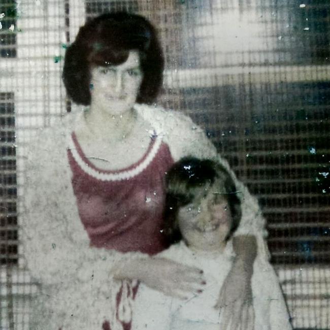 Devonport woman Darlene Geertsema who disappeared 37 years ago, pictured with her daughter Kathryn.