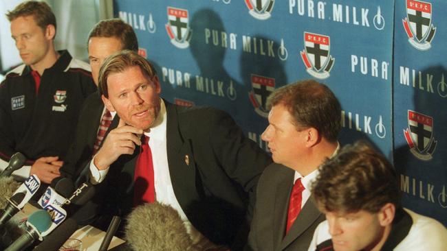 Rod Butterss was St Kilda’s president during the 2000s.