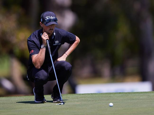 Zachary Maxwell at the WA Open at Mandurah Country Club. Photo: Supplied Golf Australia