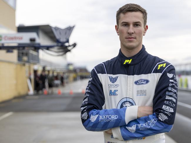 Lochie Dalton at Symmons Plains on Friday. Picture: Mark Horsburgh/Supercars