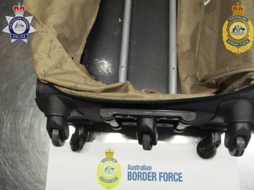 Canberra man arrested at Melbourne International Airport for allegedly attempting to import 6kg of heroin concealed in his luggage.