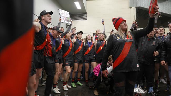 North Launceston celebrate. TSL grand final 2024 - North Launceston V Lauderdale. Picture: Nikki Davis-Jones