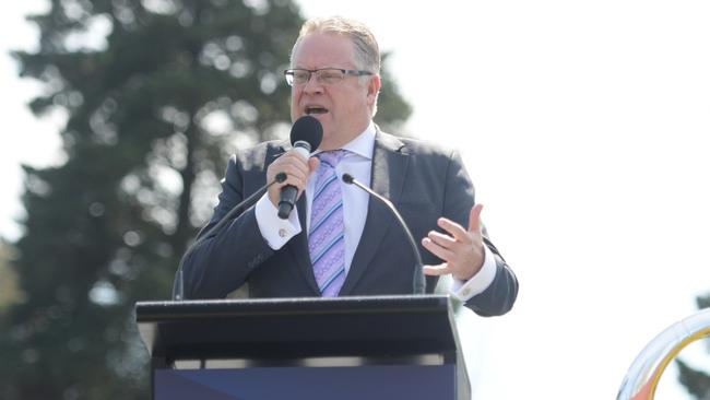 A-League boss Greg O’Rouke. Picture: AAP