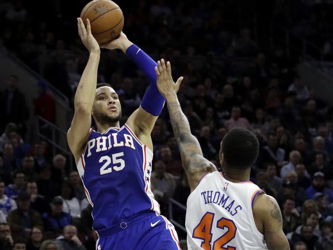 Philadelphia 76ers' Ben Simmons is driving a surge in basketball interest in Australia.