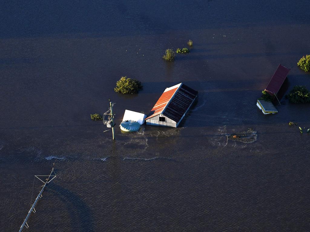 A photo shows flood damages in the Windsor and Pitt Town areas along the Hawkesbury River area of Greater Sydney on March 24, 2021. Picture: Lukas Coch / POOL / AFP