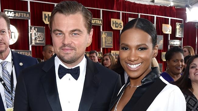 Actress’s nip slip in front of Leo