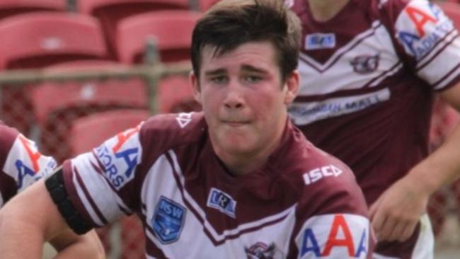 Sea Eagles forward Billy Bainbridge made his NRL debut last Sunday.