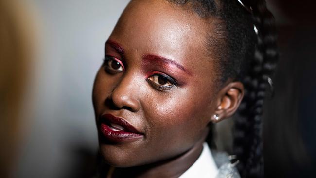 Actress Lupita Nyong'o arrives for the New York premiere of 