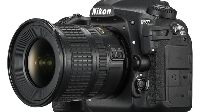 The new Nikon D500 digital SLR camera features the same 153 focus points as its top model professional shooter.