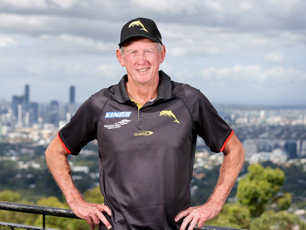 Wayne Bennett opens up on what Dolphins fans can expect in 2023. Picture: Steve Pohlner