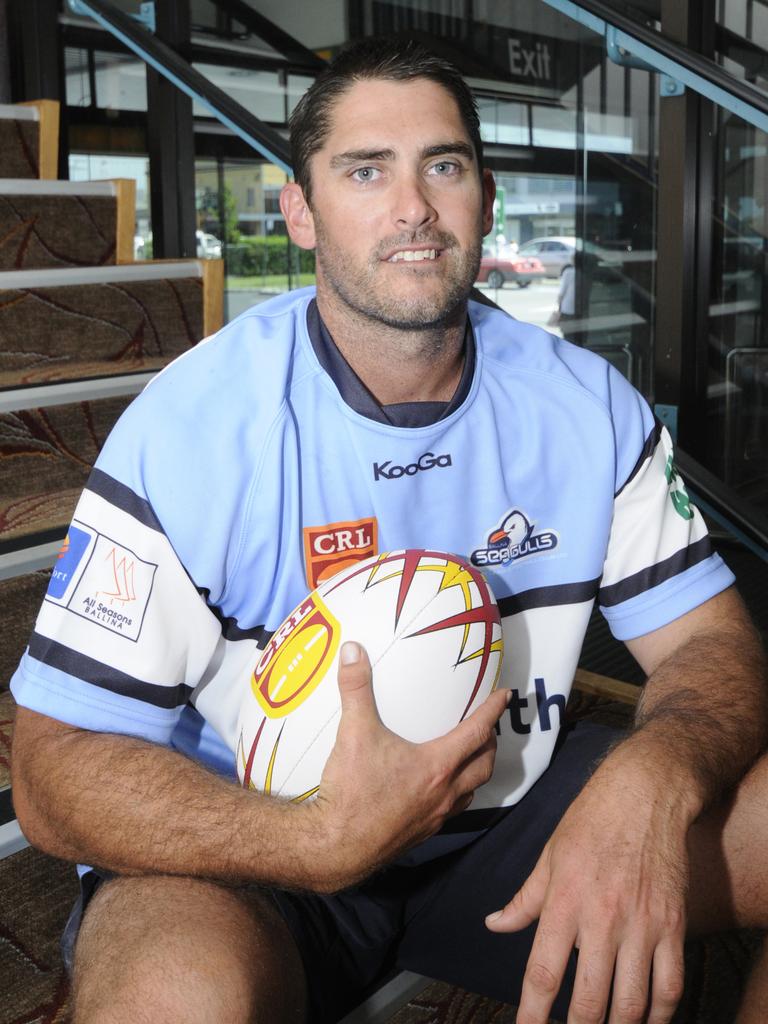 Don Dickson, first grade captain and coach of Ballina Seagulls Rugby League Club. Picture: Doug Eaton.