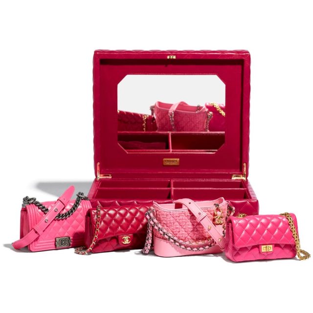 Chanel 4 mini bags set new arrivals