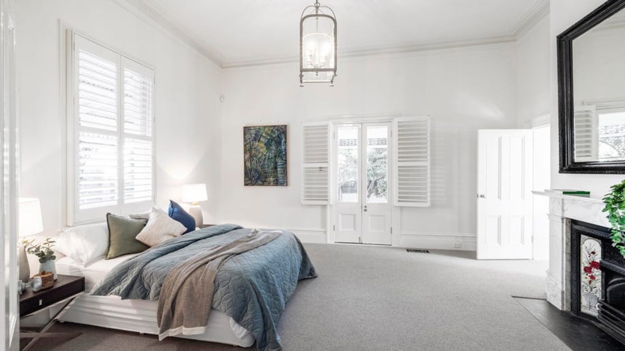 The spacious main bedroom.