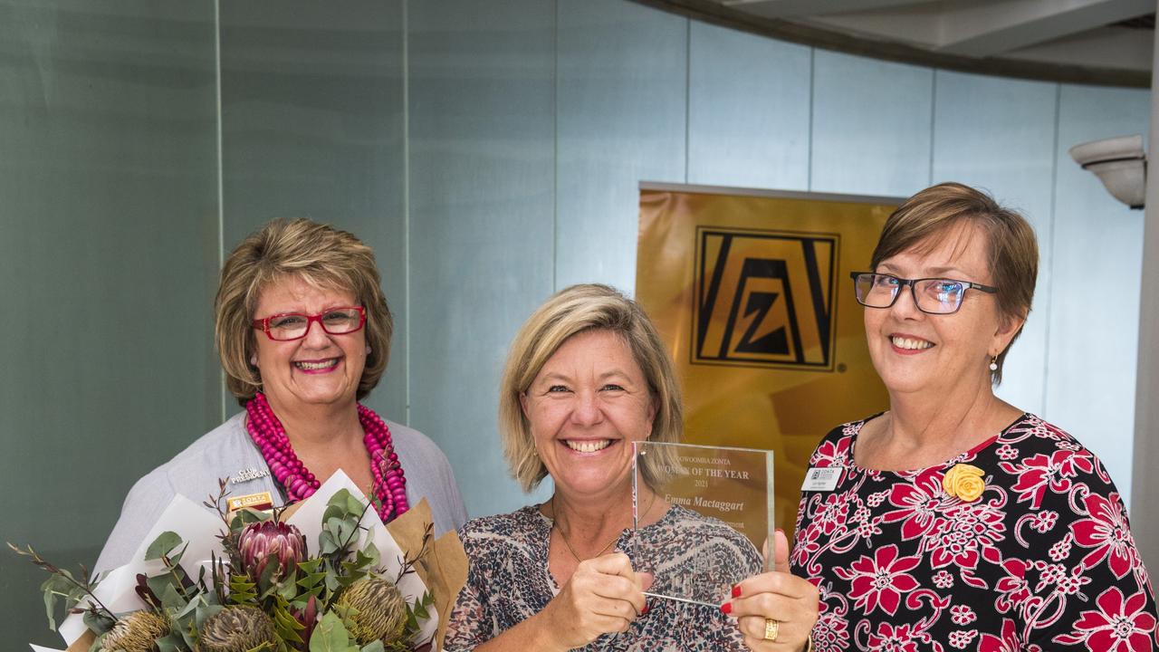 Toowoomba Zonta reveal their Woman of the Year for 2021
