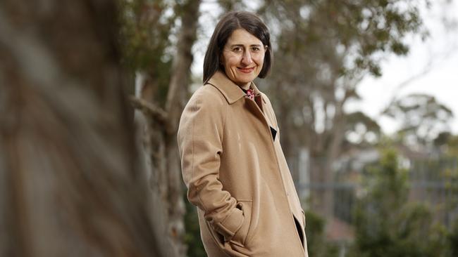 Former premier Gladys Berejiklian now works for Optus. Picture: Jonathan Ng