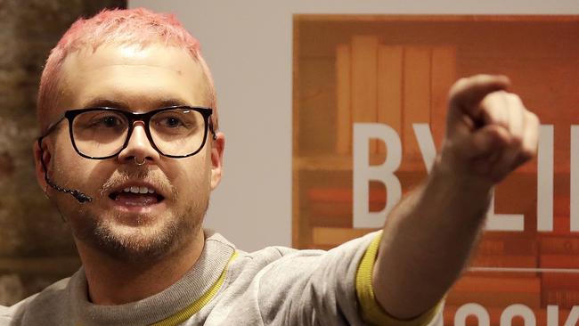 Cambridge Analytica whistleblower Chris Wylie said the firm used data from 50 million Facebook accounts to target ads and fake news to users during the US election. (Pic: Matt Dunham/AP)