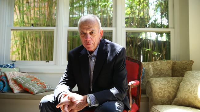 06/11/2017. Veteran journalist Mike Willesee, photographed at his home in Coogee in Sydney's South. He is about to release his book, Memoirs by Mike Willesee, published by Pan Macmillan Australia. Britta Campion / The Australian