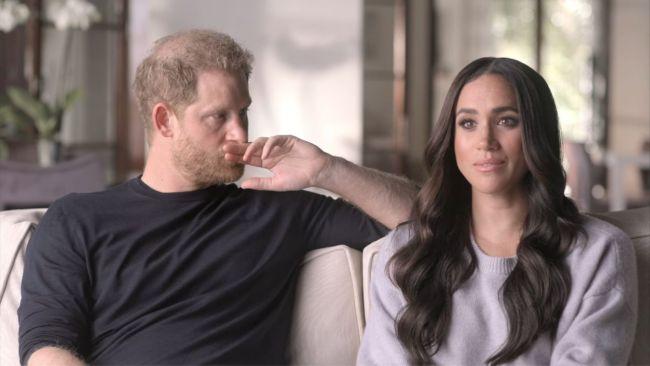 Harry and Meghan didn't hold back in their docuseries for Netflix. Image: Netflix