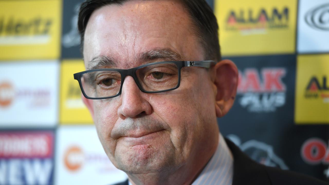 Penrith Panthers CEO Brian Fletcher wants to see the numbers. (AAP Image/Joel Carrett)