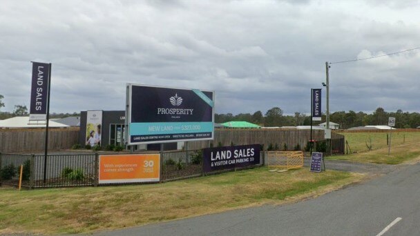 The frontage on Laxton Rd.