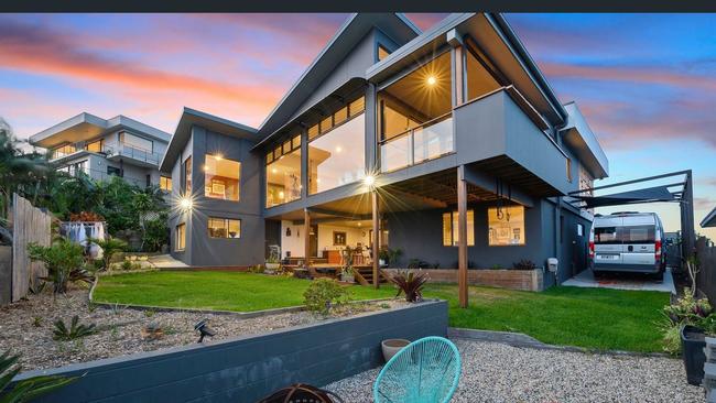 20 Macauleys Headland Drive, Coffs Harbour joined the exclusive $1 million-plus club in 2020, selling for $1.43m. Photo: realestate.com.au