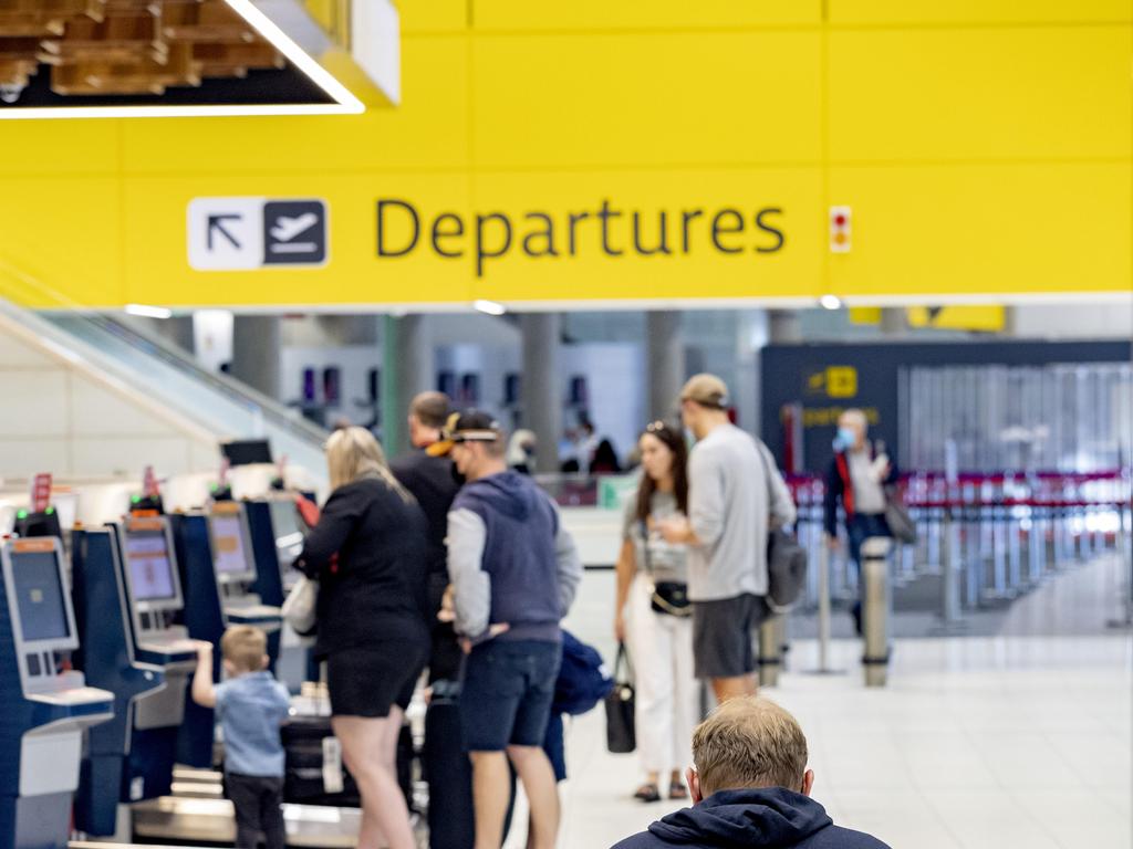 Generic photo at Brisbane Domestic Airport. Picture: Richard Walker