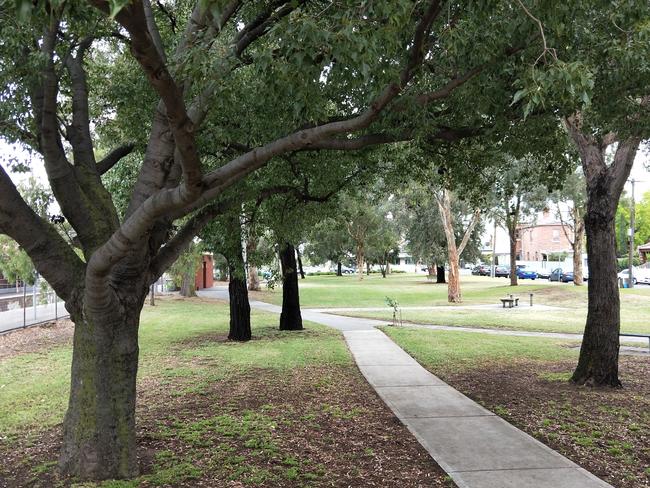 Trees in Gandolfo Gardens in Coburg are under threat.