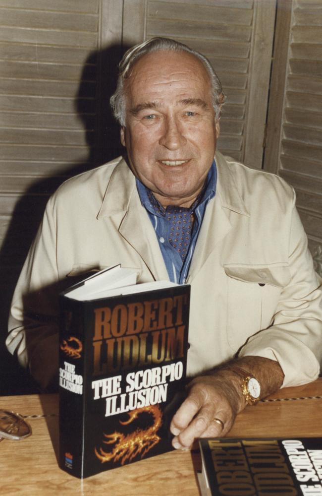 Where it all began ... veteran thriller writer Robert Ludlum, who died in 2001, created the character of Jason Bourne.