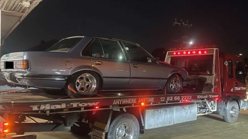 Another of the seized vehicles. Picture: SA Police