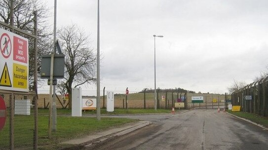 The entrance to the Porton Down research facility in Wiltshire. Picture: Wikipedia.