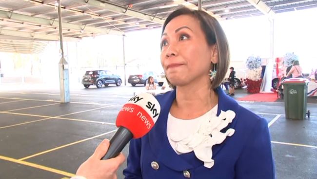 Fowler MP Dai Le has given a major hint about who she would side with in the event neither major party wins a majority. Picture: Sky News Australia